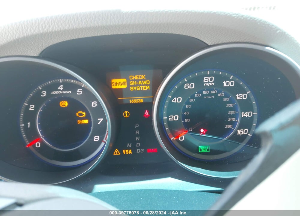 2008 ACURA MDX TECHNOLOGY PACKAGE VIN: 2HNYD28418H515004