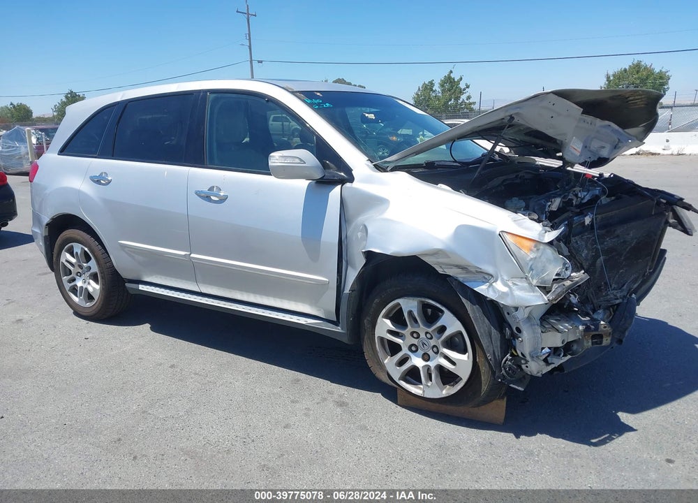 2008 ACURA MDX TECHNOLOGY PACKAGE VIN: 2HNYD28418H515004