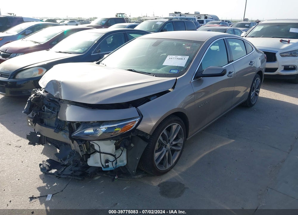 2022 CHEVROLET MALIBU FWD LT VIN: 1G1ZD5ST7NF113831