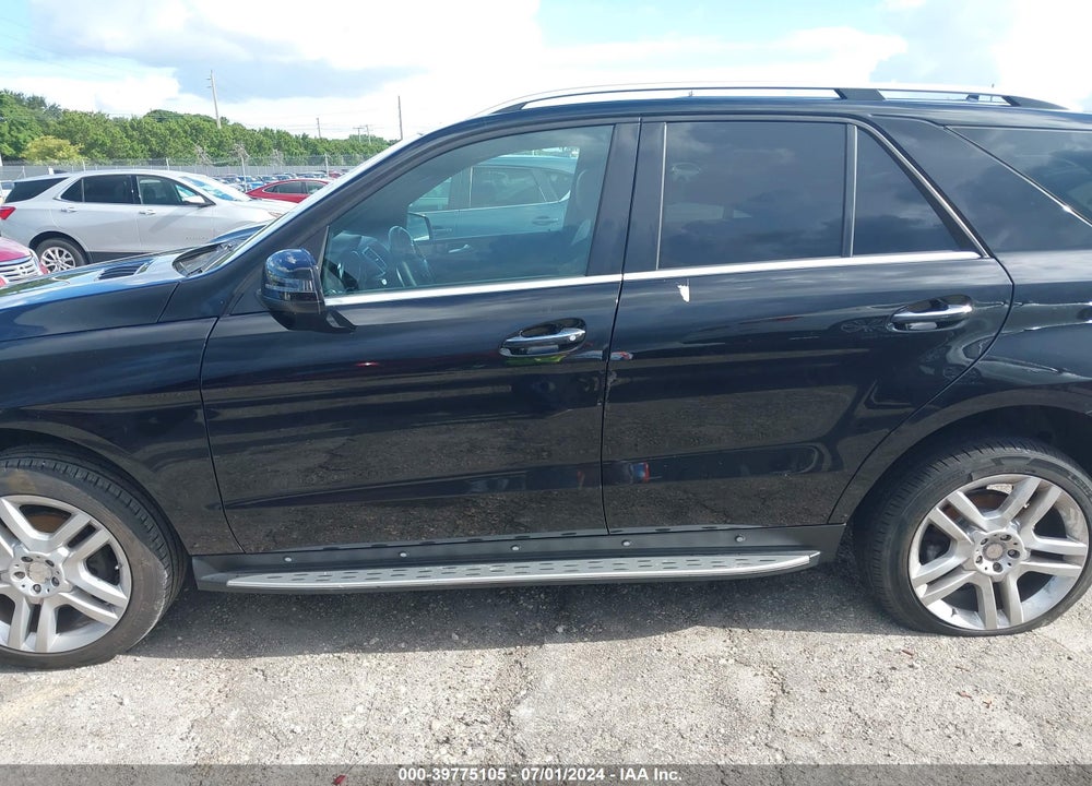 2015 MERCEDES-BENZ ML 350 VIN: 4JGDA5JBXFA591450