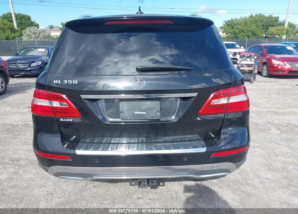 2015 MERCEDES-BENZ ML 350 VIN: 4JGDA5JBXFA591450
