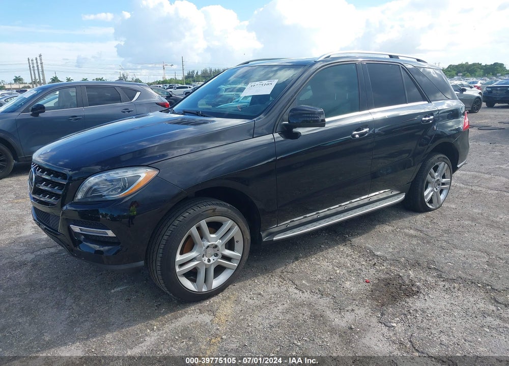 2015 MERCEDES-BENZ ML 350 VIN: 4JGDA5JBXFA591450
