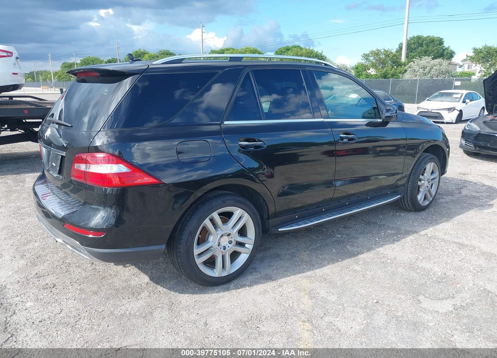 2015 MERCEDES-BENZ ML 350 VIN: 4JGDA5JBXFA591450