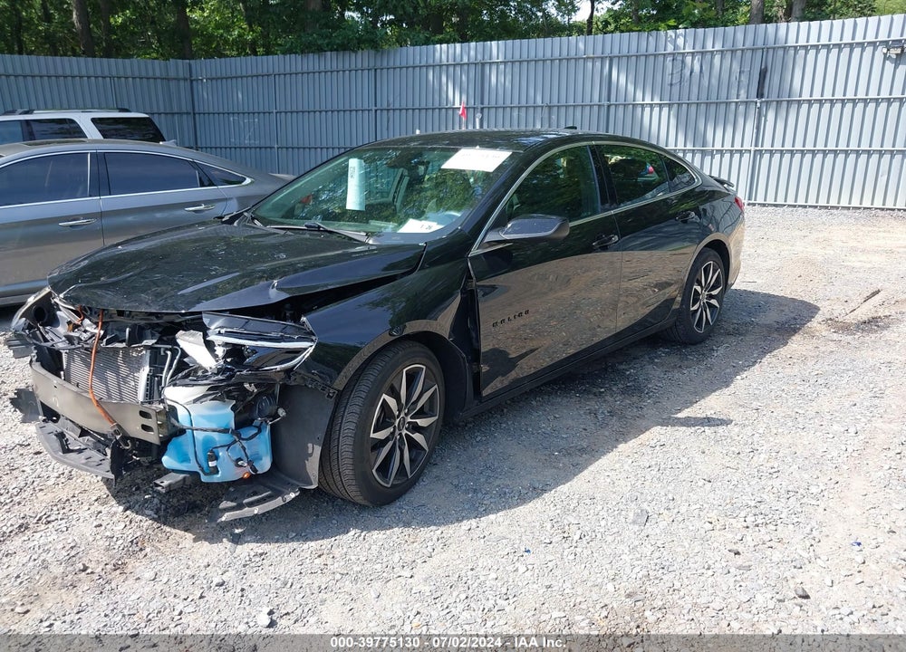 2021 CHEVROLET MALIBU FWD RS VIN: 1G1ZG5ST1MF045273