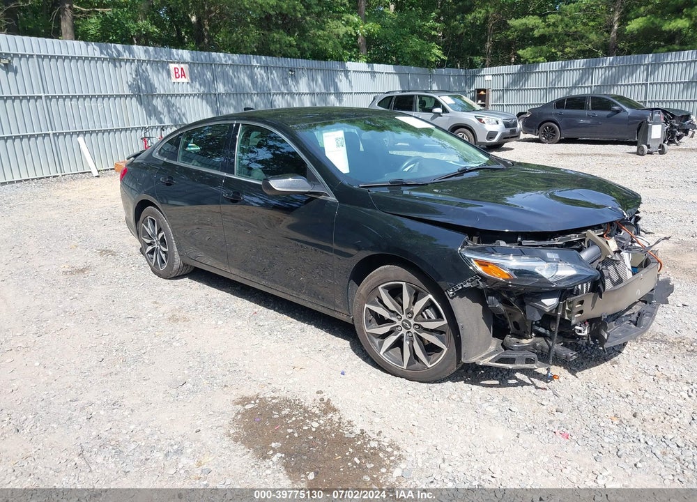 2021 CHEVROLET MALIBU FWD RS VIN: 1G1ZG5ST1MF045273