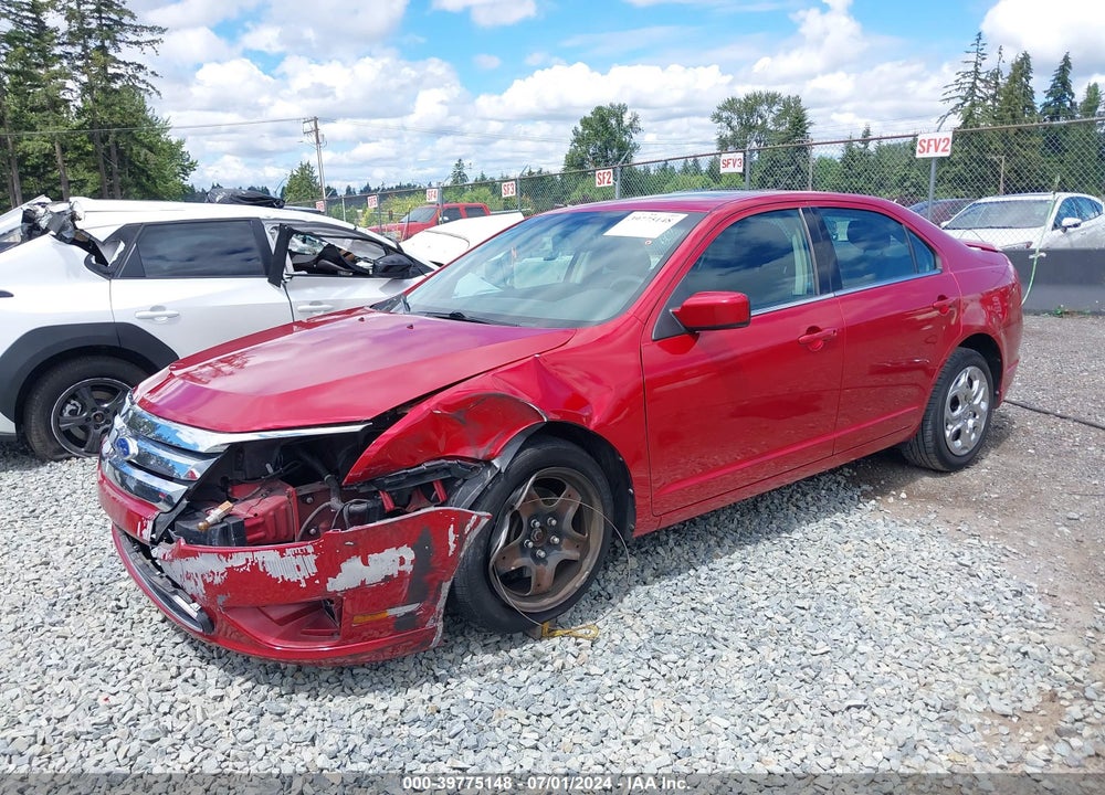 2011 FORD FUSION SE VIN: 3FAHP0HA3BR256931