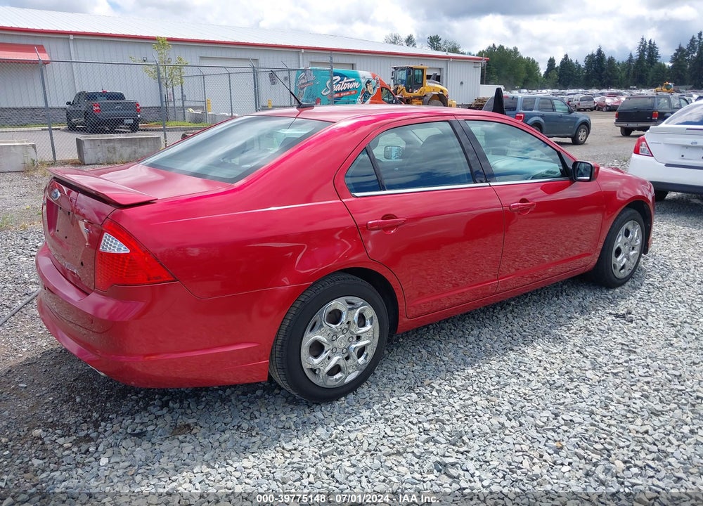 2011 FORD FUSION SE VIN: 3FAHP0HA3BR256931