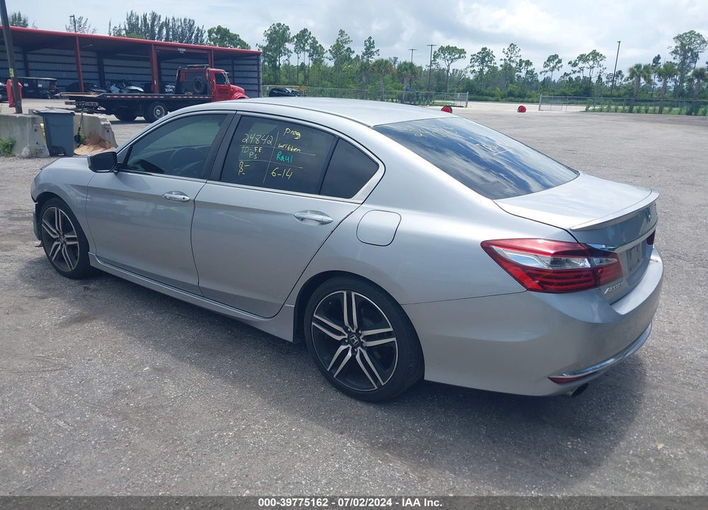 2017 HONDA ACCORD SPORT VIN: 1HGCR2F57HA201354
