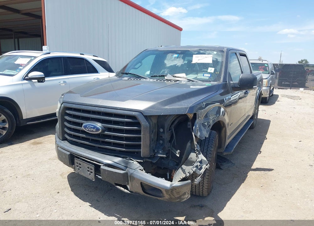 2016 FORD F-150 XLT VIN: 1FTEW1CG7GKE72567