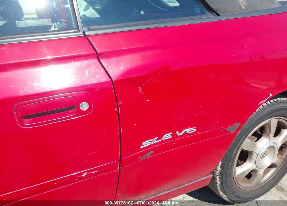 2002 TOYOTA CAMRY SOLARA SLE V6 VIN: 2T1FF28P12C576632