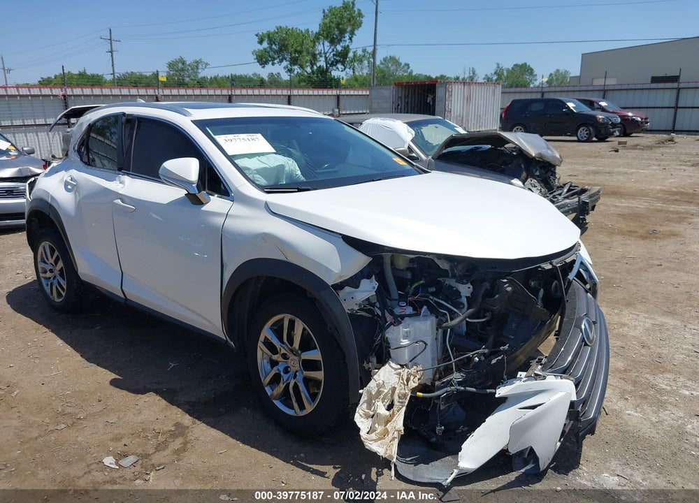 2016 LEXUS NX 200T VIN: JTJYARBZ9G2032764