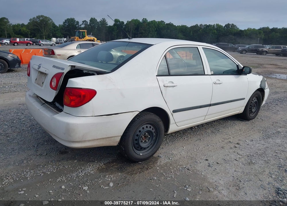 2004 TOYOTA COROLLA CE VIN: 1NXBR32EX4Z288970