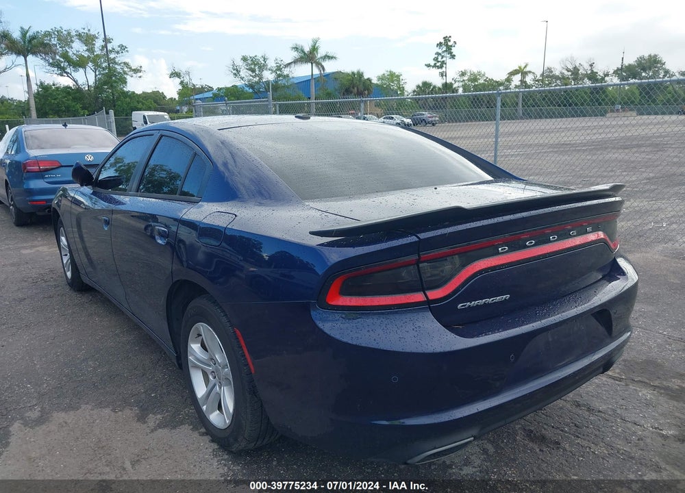 2016 DODGE CHARGER SE VIN: 2C3CDXBGXGH180019