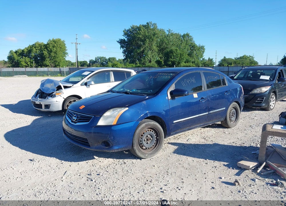 2012 NISSAN SENTRA 2.0 S VIN: 3N1AB6AP8CL712490