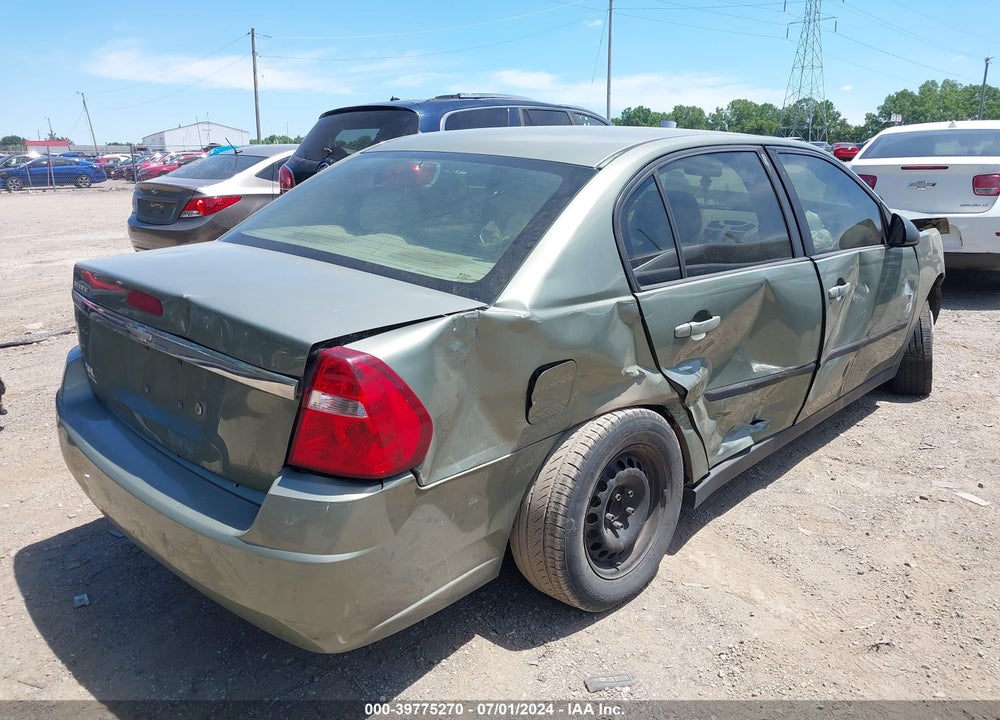 2005 CHEVROLET MALIBU VIN: 1G1ZS52F25F255245