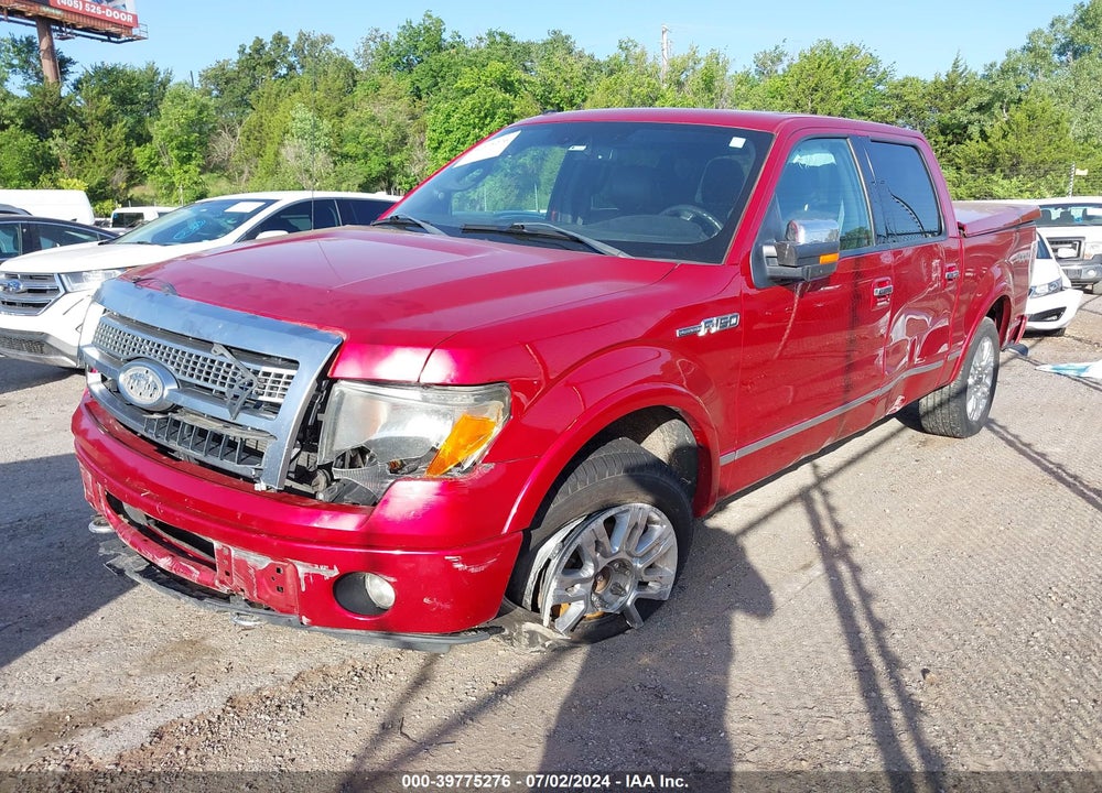 2011 FORD F-150 PLATINUM VIN: 1FTFW1EFXBFD28845