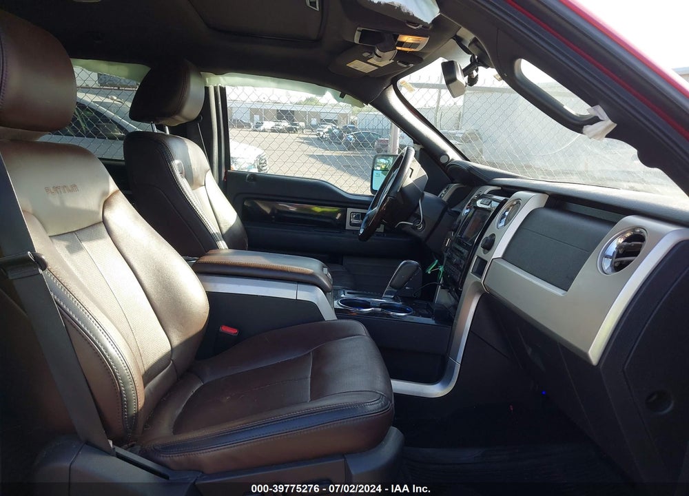 2011 FORD F-150 PLATINUM VIN: 1FTFW1EFXBFD28845
