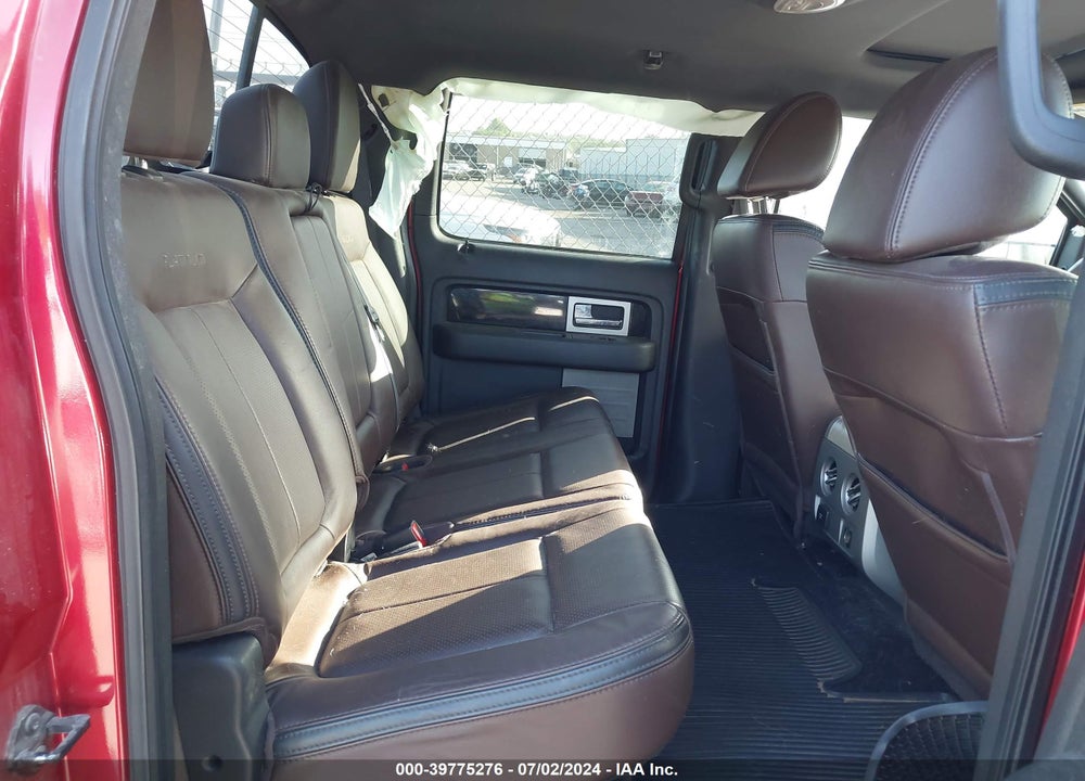 2011 FORD F-150 PLATINUM VIN: 1FTFW1EFXBFD28845