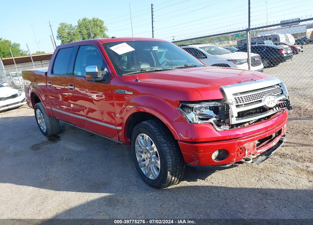 2011 FORD F-150 PLATINUM VIN: 1FTFW1EFXBFD28845