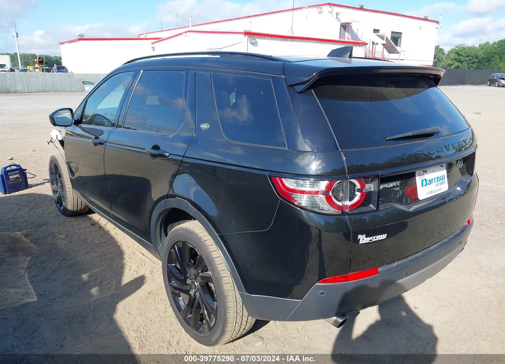 2017 LAND ROVER DISCOVERY SPORT HSE LUX VIN: SALCT2BGXHH674852
