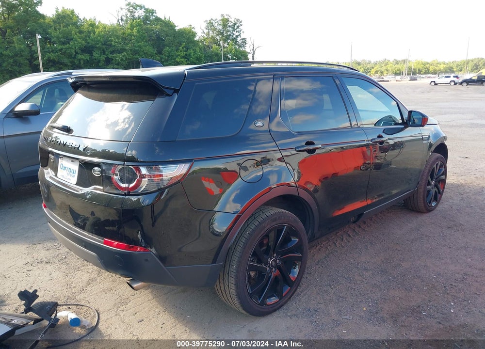 2017 LAND ROVER DISCOVERY SPORT HSE LUX VIN: SALCT2BGXHH674852