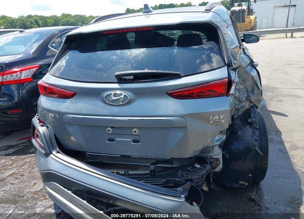 2019 HYUNDAI KONA LIMITED VIN: KM8K3CA56KU259417