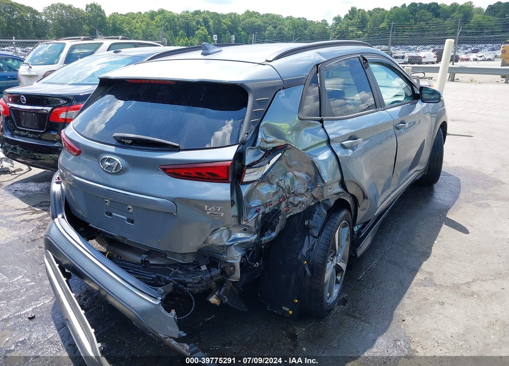 2019 HYUNDAI KONA LIMITED VIN: KM8K3CA56KU259417