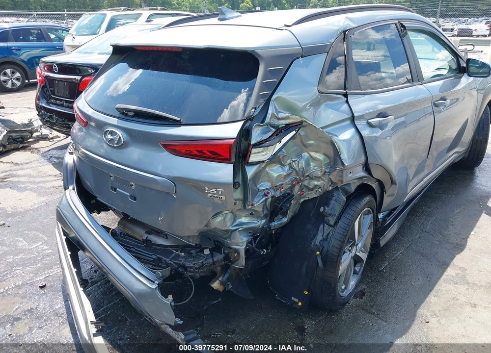 2019 HYUNDAI KONA LIMITED VIN: KM8K3CA56KU259417