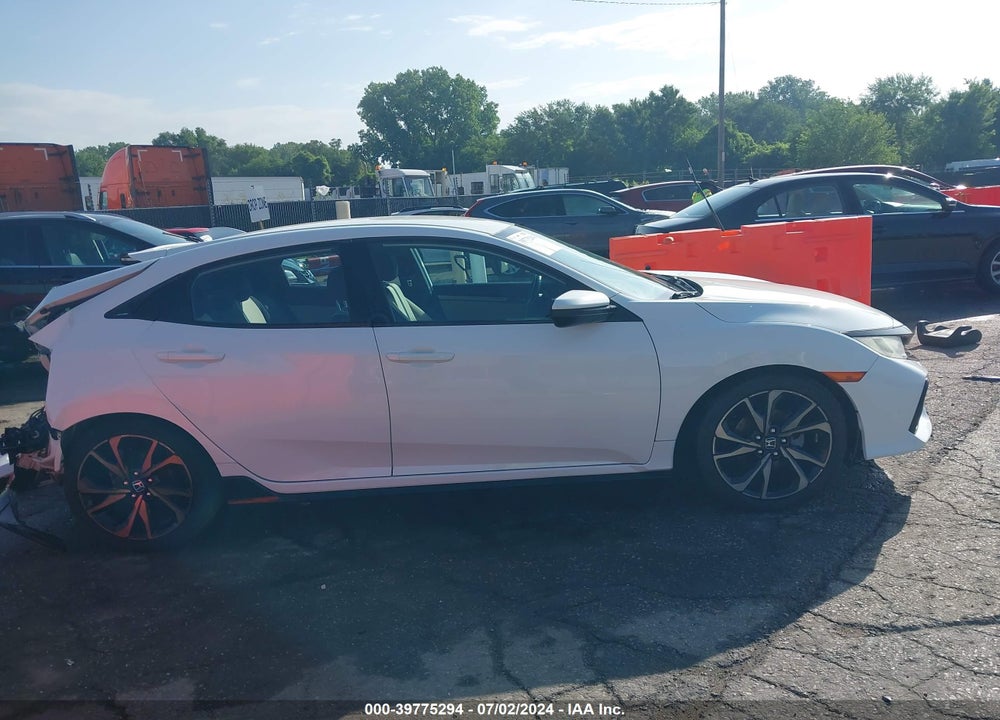 2017 HONDA CIVIC SPORT VIN: SHHFK7H45HU208908