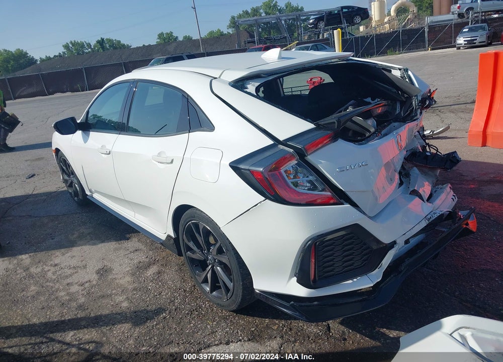 2017 HONDA CIVIC SPORT VIN: SHHFK7H45HU208908