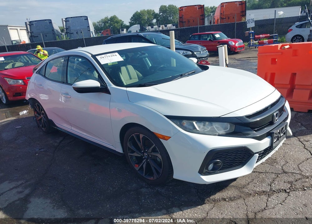 2017 HONDA CIVIC SPORT VIN: SHHFK7H45HU208908