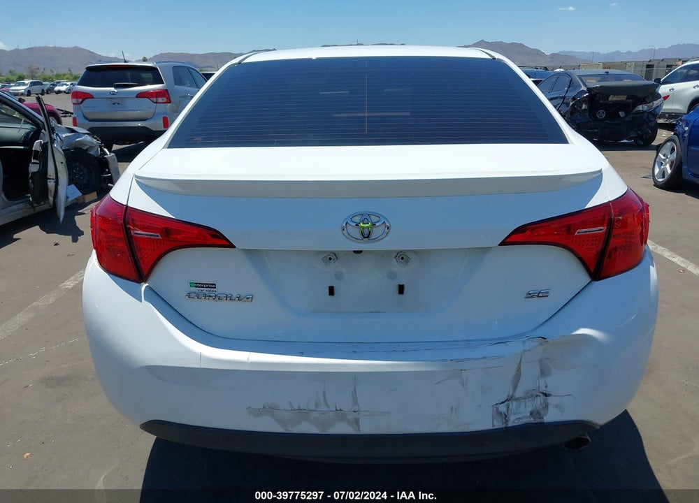 2019 TOYOTA COROLLA SE VIN: 2T1BURHE5KC172924