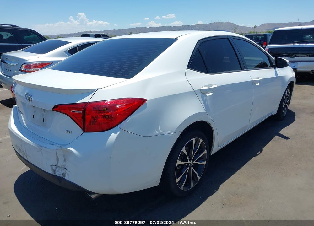 2019 TOYOTA COROLLA SE VIN: 2T1BURHE5KC172924
