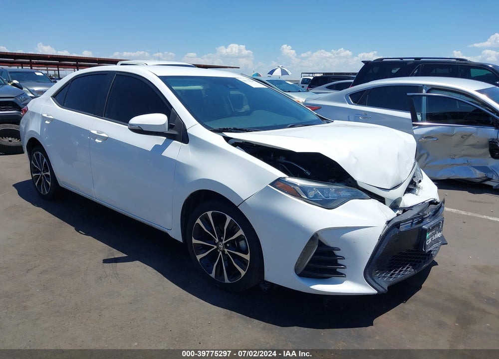 2019 TOYOTA COROLLA SE VIN: 2T1BURHE5KC172924