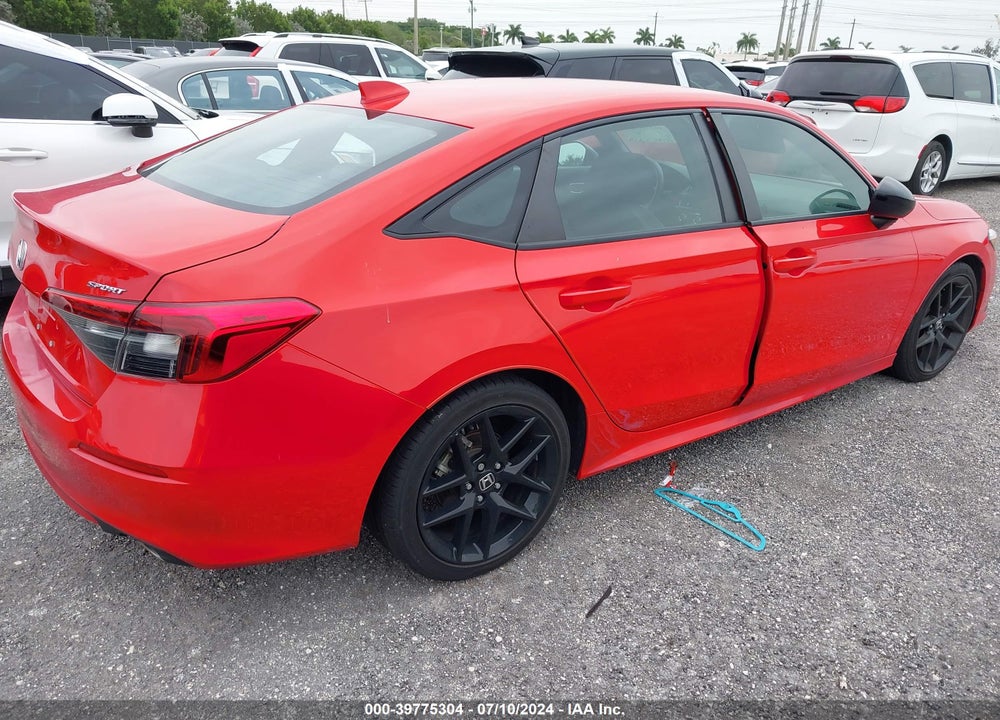 2022 HONDA CIVIC SPORT VIN: 2HGFE2F58NH576630