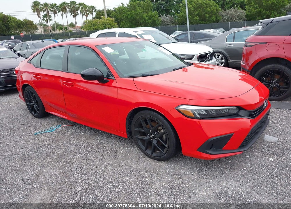 2022 HONDA CIVIC SPORT VIN: 2HGFE2F58NH576630