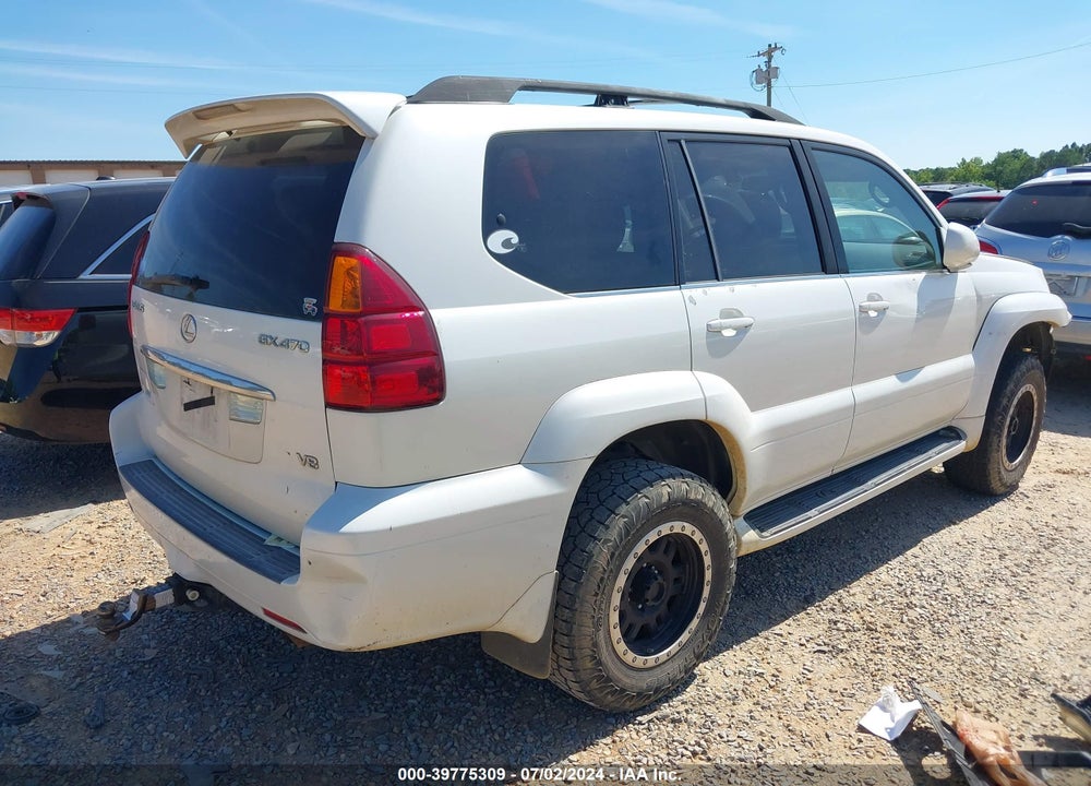 2005 LEXUS GX 470 VIN: JTJBT20X350089902