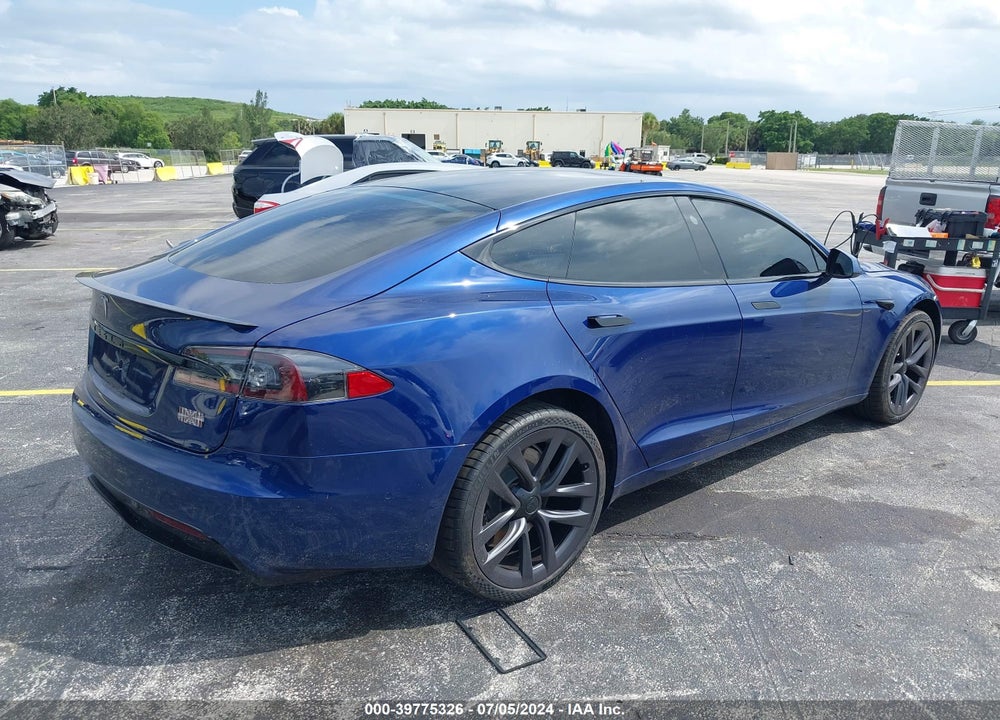 2021 TESLA MODEL S LONG RANGE DUAL MOTOR ALL-WHEEL DRIVE VIN: 5YJSA1E53MF454797