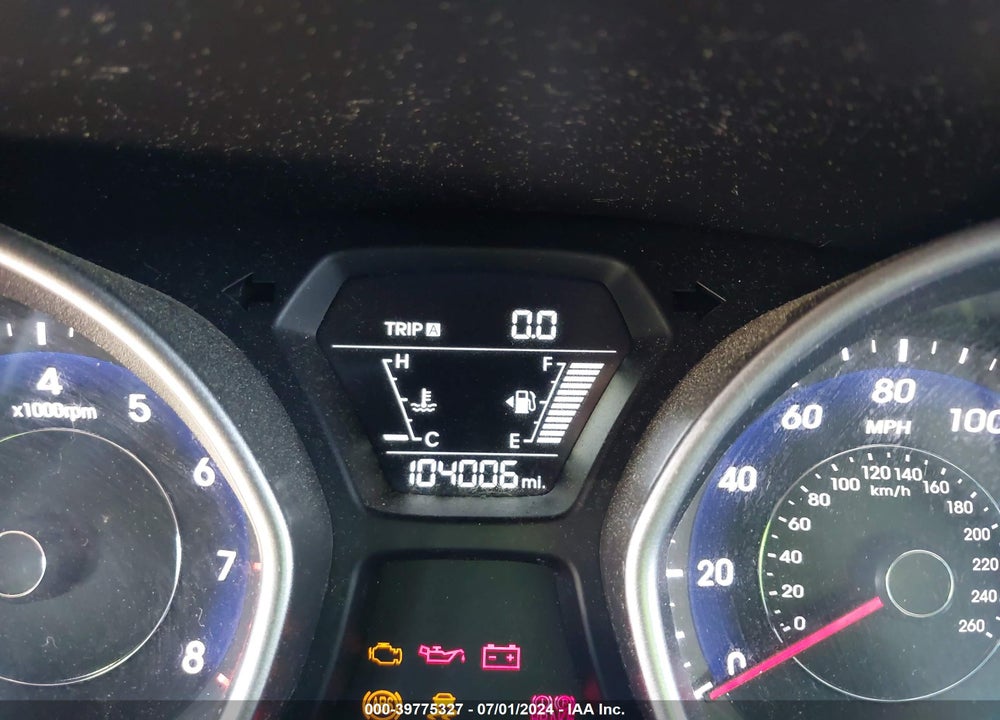 2015 HYUNDAI ELANTRA SE VIN: 5NPDH4AE7FH624952