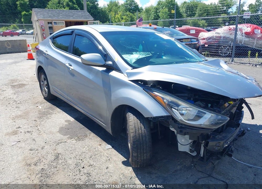 2015 HYUNDAI ELANTRA SE VIN: 5NPDH4AE7FH624952