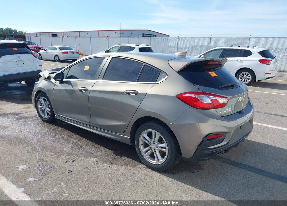 2017 CHEVROLET CRUZE LT AUTO VIN: 3G1BE6SM2HS532702
