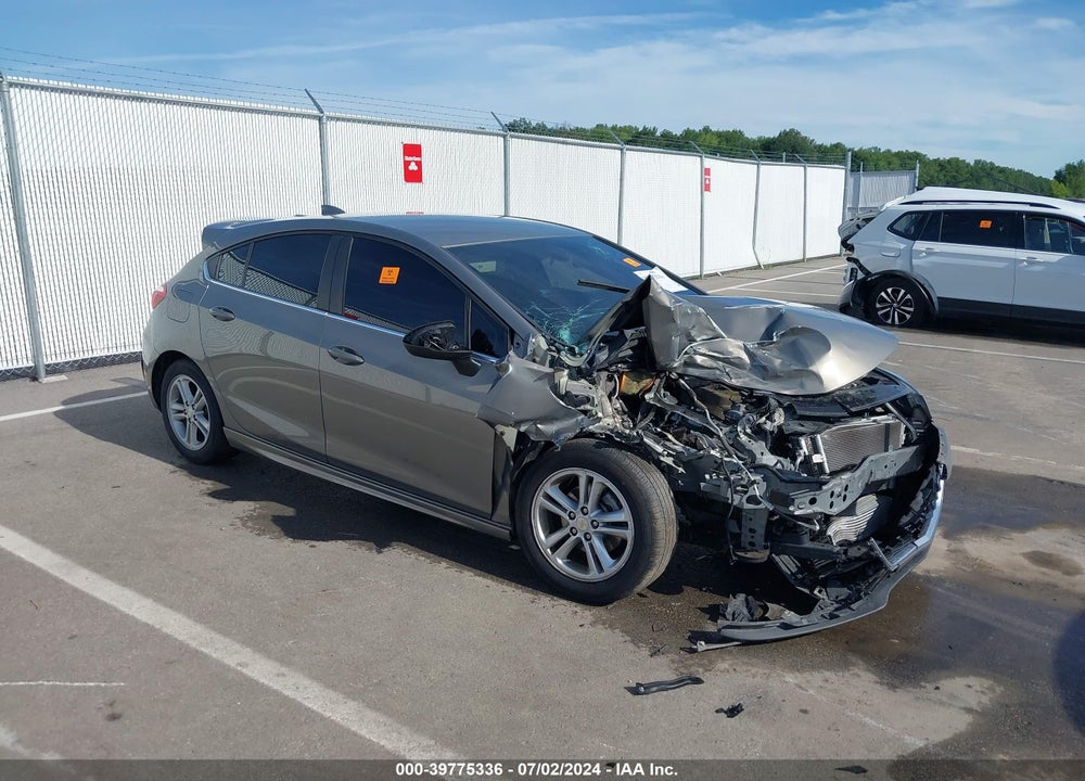 2017 CHEVROLET CRUZE LT AUTO VIN: 3G1BE6SM2HS532702