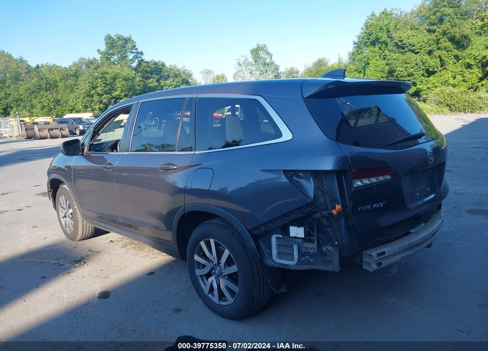 2019 HONDA PILOT EX VIN: 5FNYF6H34KB083665