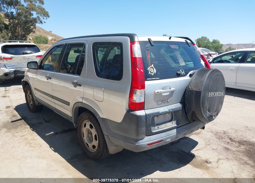 2006 HONDA CR-V LX VIN: JHLRD78536C011606