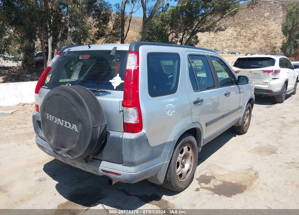 2006 HONDA CR-V LX VIN: JHLRD78536C011606