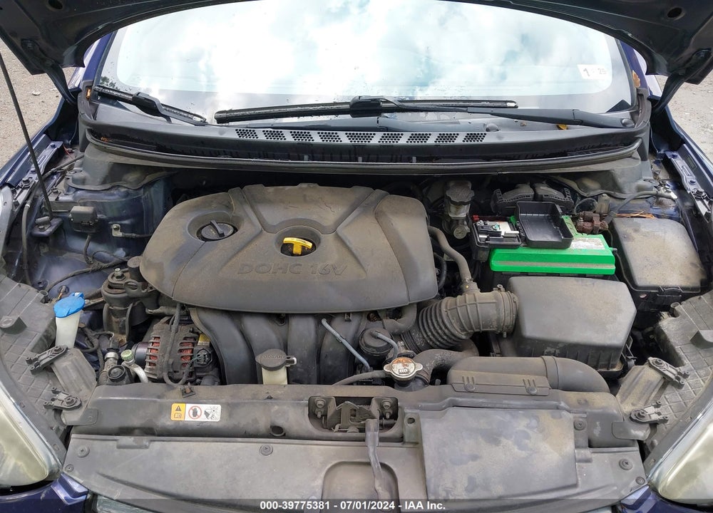 2013 HYUNDAI ELANTRA GLS VIN: 5NPDH4AE9DH197013