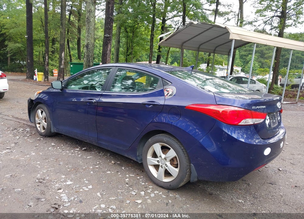 2013 HYUNDAI ELANTRA GLS VIN: 5NPDH4AE9DH197013
