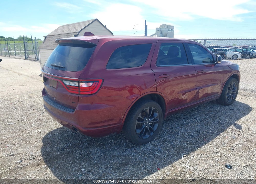 2021 DODGE DURANGO GT PLUS AWD VIN: 1C4RDJDG2MC848538