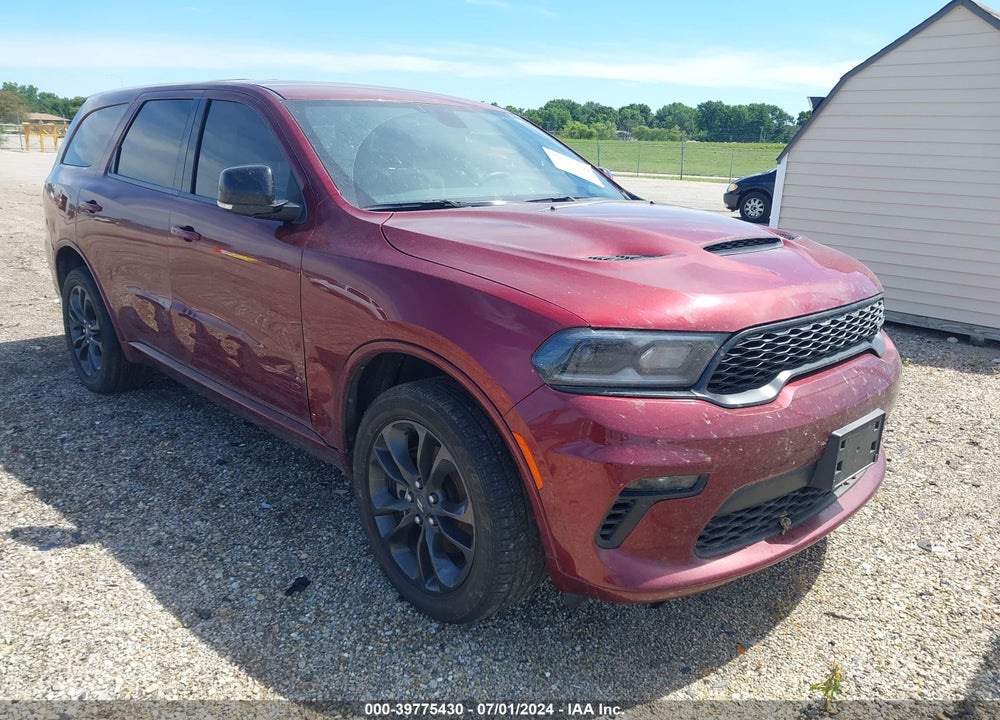 2021 DODGE DURANGO GT PLUS AWD VIN: 1C4RDJDG2MC848538