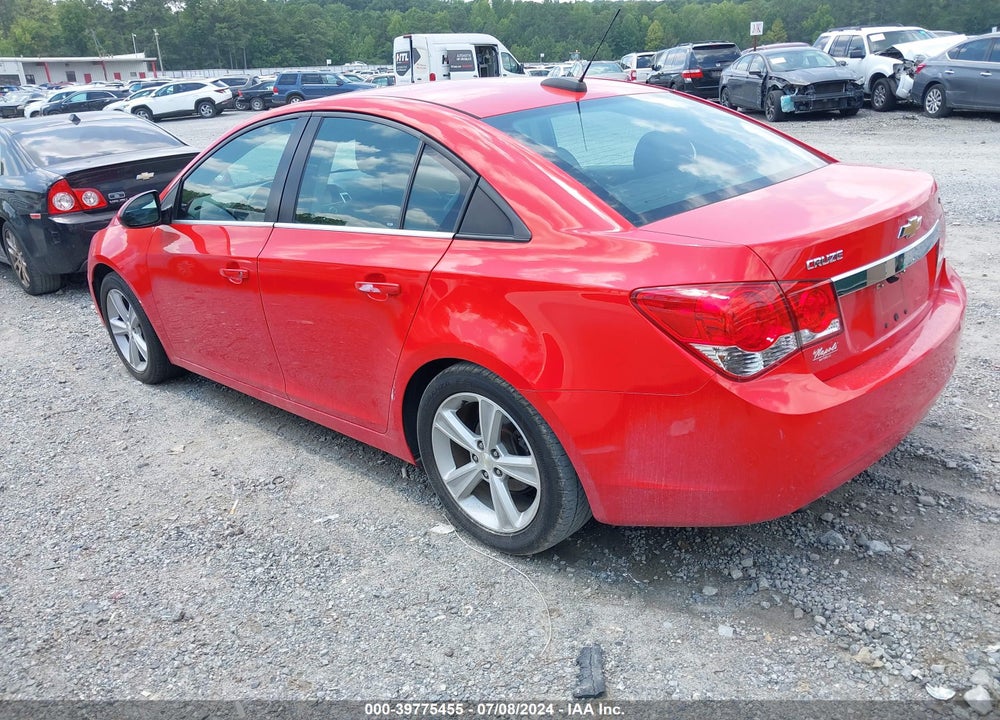 2015 CHEVROLET CRUZE 2LT AUTO VIN: 1G1PE5SB5F7234655
